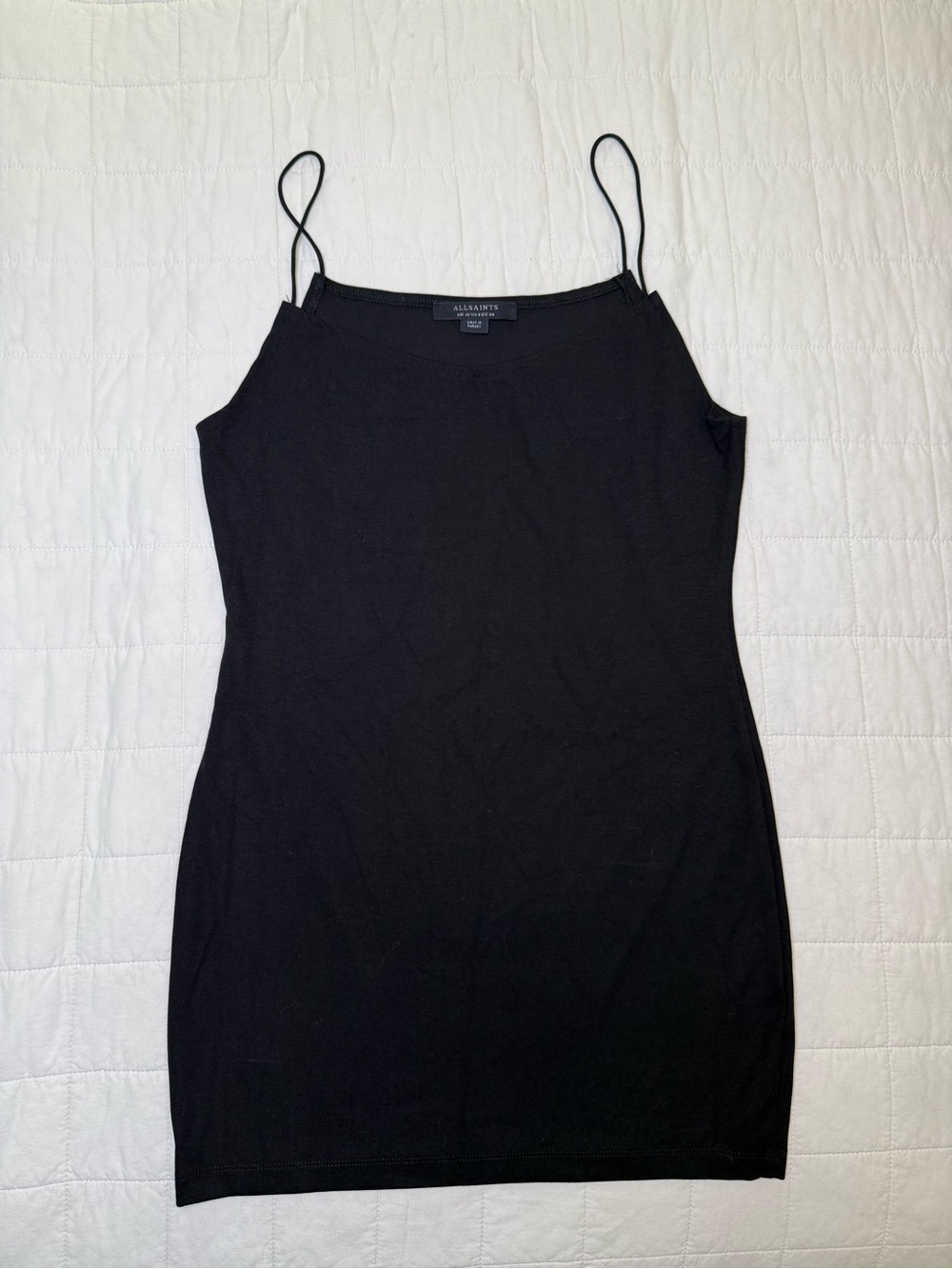 AllSaints Black Crew Neck Tee